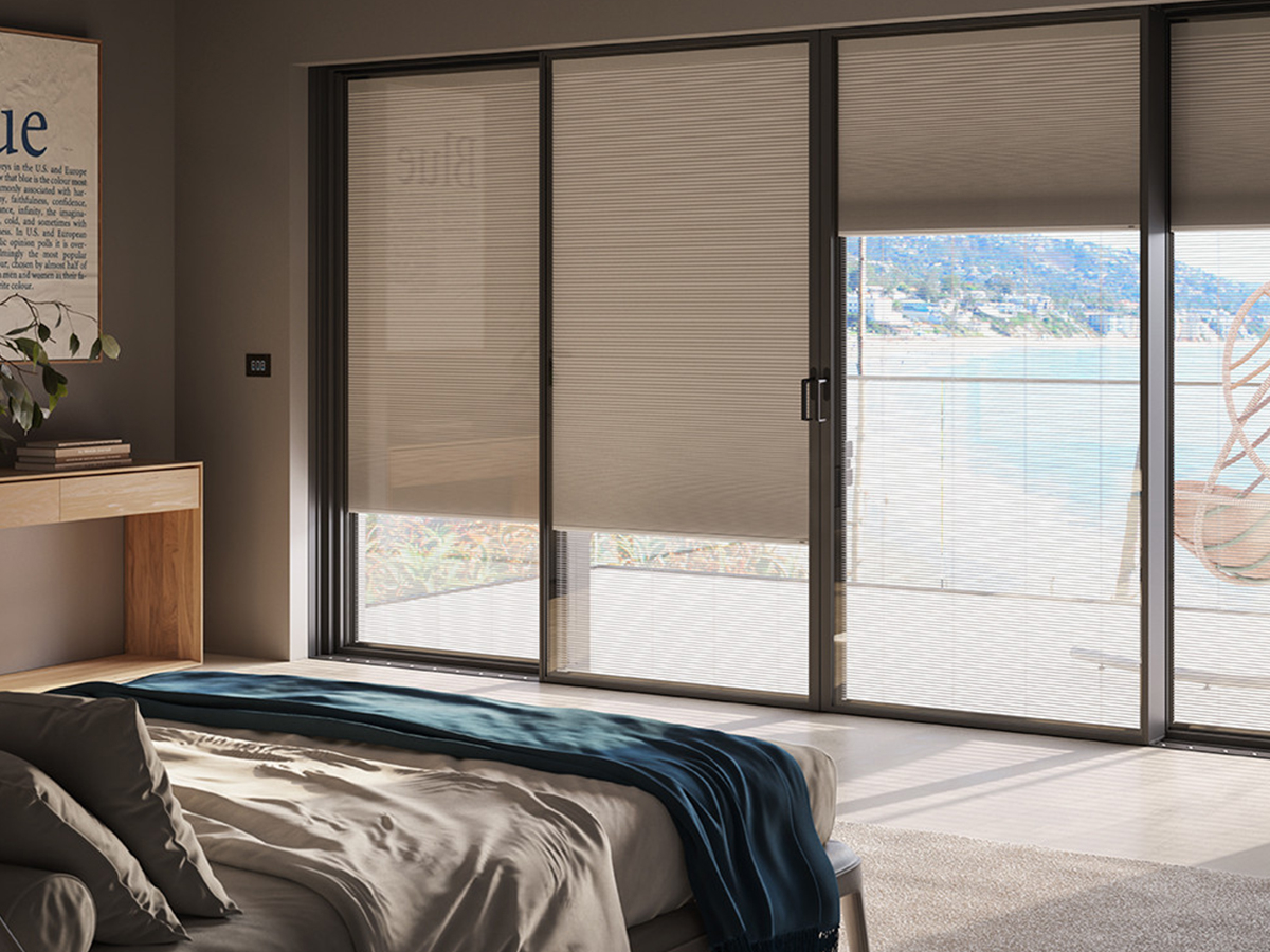 Tenda A Fisarmonica Oscurante Changshade - Senza Fili, 122x183 Cm, Nero - Perfetta Privacy E Blocco Luce Totale